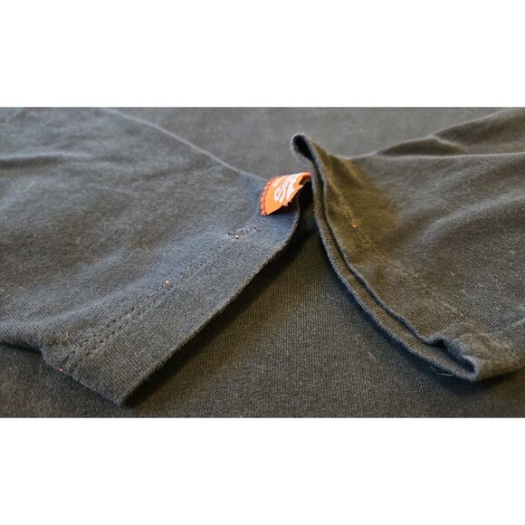 Superdry Long Sleeved Black | Mens Shirt Medium 100% Cotton - Picture 3 of 11